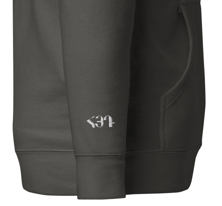 Sweatshirt depicting the two burial sites and gravestones of General Dro, also known as Drastamat Kanayan
