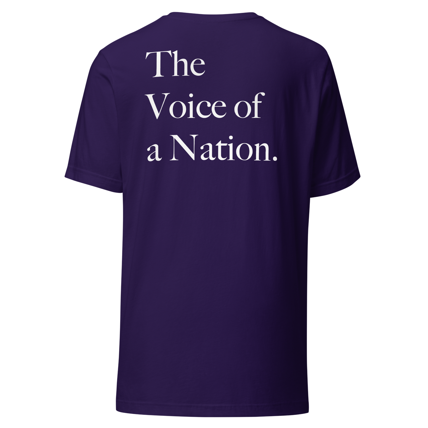 Retro Harout Pamboukjian purple shirt depicting his concert at Hrazdan Stadium in 1989